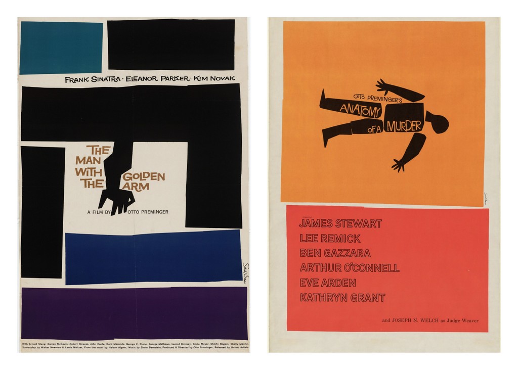 saul bass posters_ the man with the golden arm_ anatomy of a murder