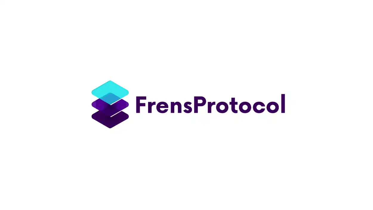 Frens Protocol branding guide page 1 by Nacer Ayad — Web3 brand identity