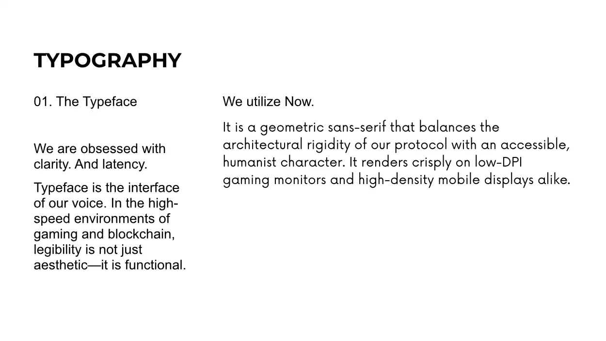 Frens Protocol branding guide page 8 by Nacer Ayad — brand identity