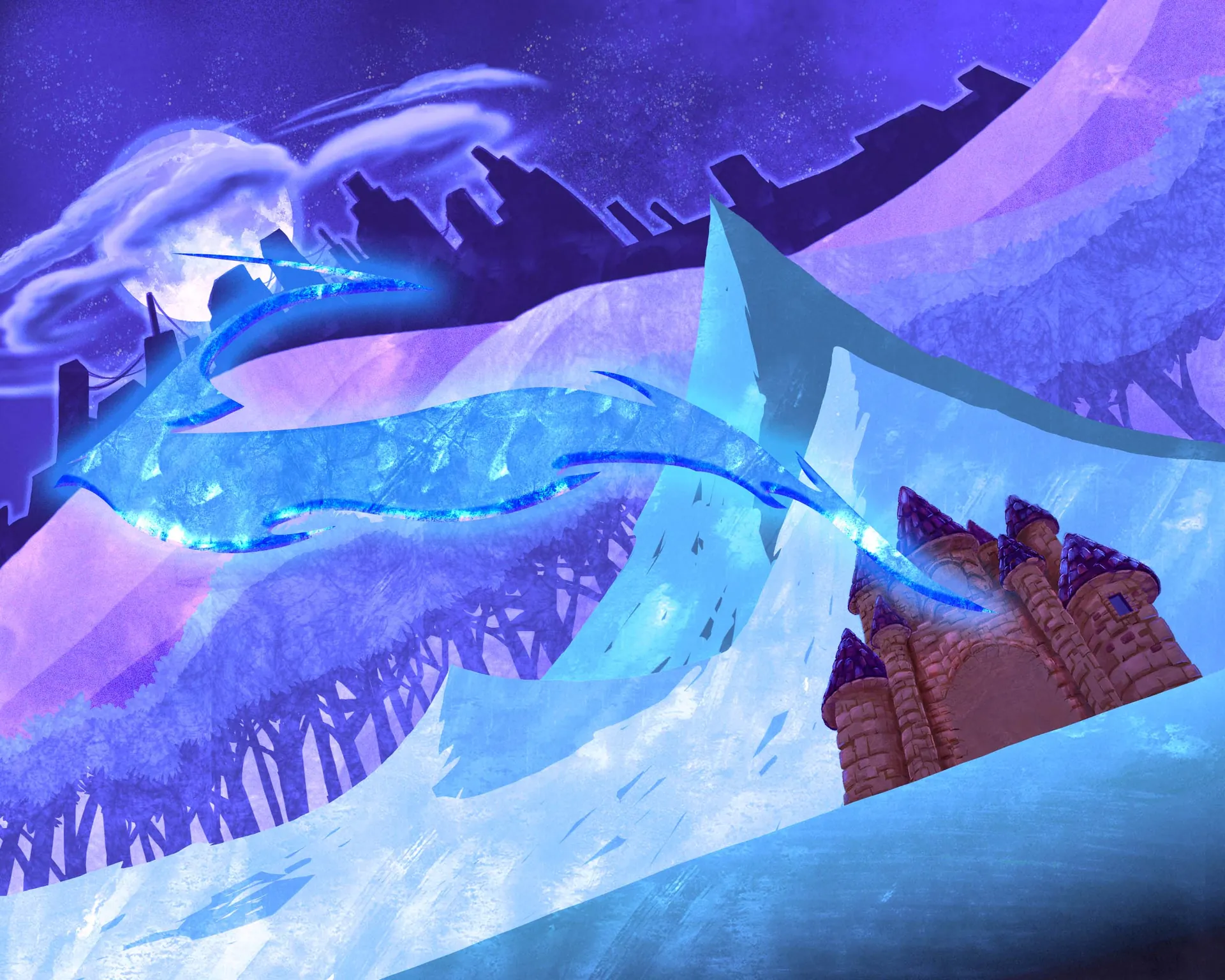 DemiPortion motion design frame by Nacer Ayad — freelance animator