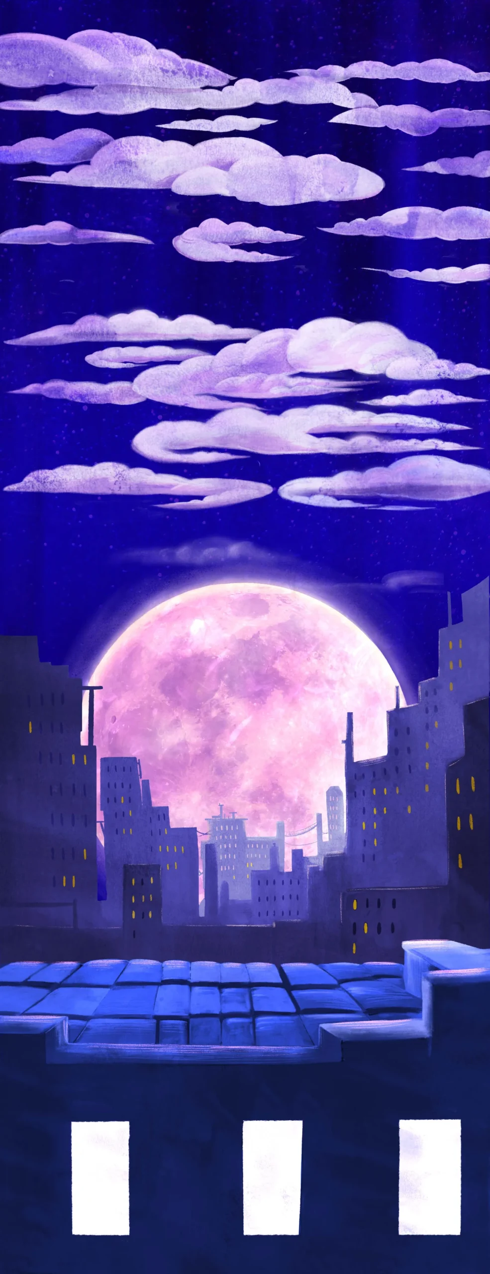 DemiPortion visual identity animation by Nacer Ayad — freelance 2D animator